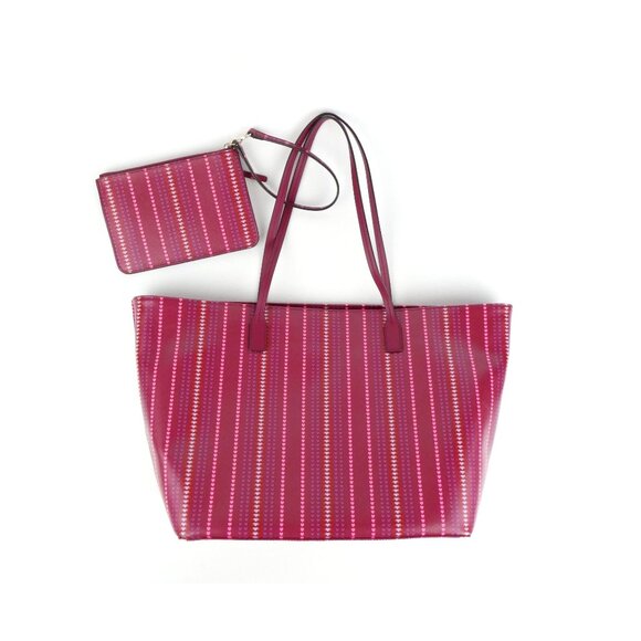 kate spade new york hearts wristlet & tote - Picture 6 of 13